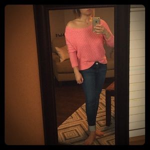 Off Shoulder Sweater